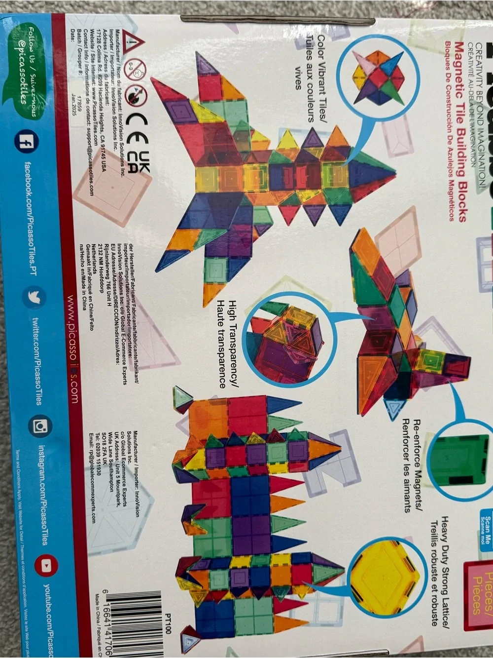 Picasso Tiles 100 piece